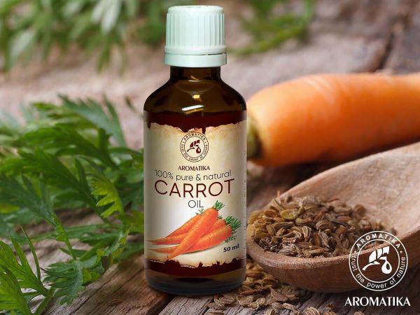 Carrot cosmetic oil